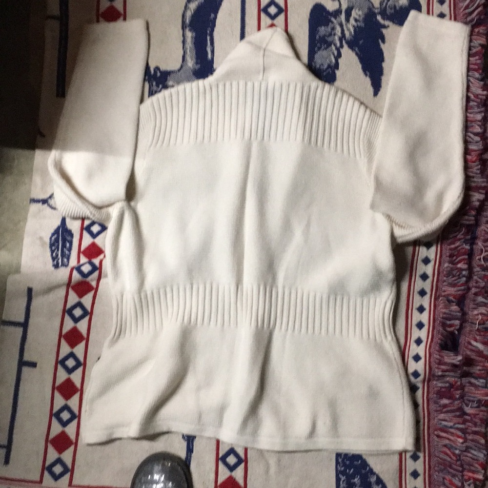 Shaw collar button front cardi - Picture 2 of 2